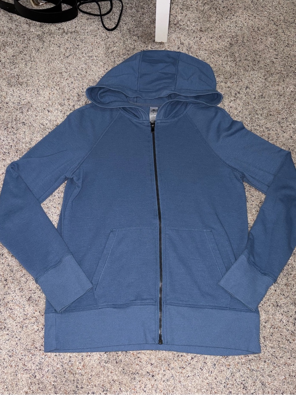 90 Degree By Reflex Boys Blue Full-Zip Hoodie
